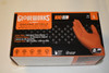 GLOVEWORKS ORANGE NITRILE GLOVES M