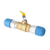 Valve Kit - Ball Valve & 2 Threaded Adapters 3"