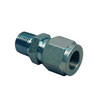 Male Connector, 5/8" Tube - 1/2" Male Pipe