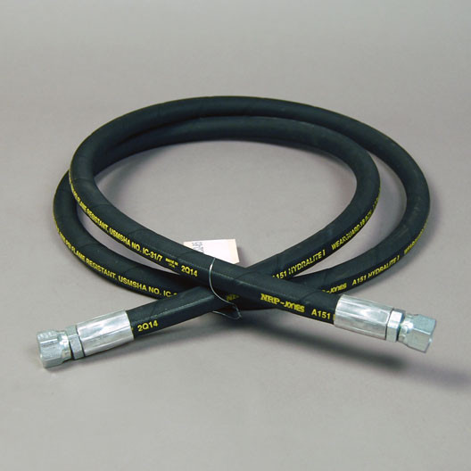 Power Unit Hydraulic Hose 71" with (2) Straight Fittings