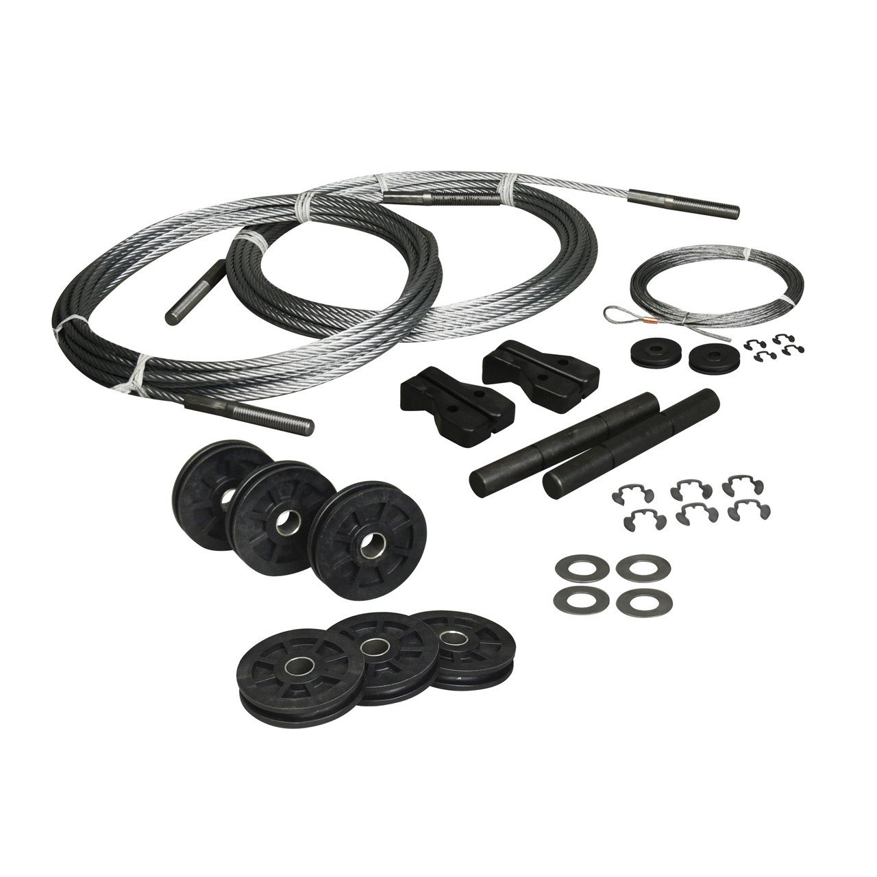 Equalizer and Locking Cable and Sheave Revamp Kit for Rotary Lift Model SPO7