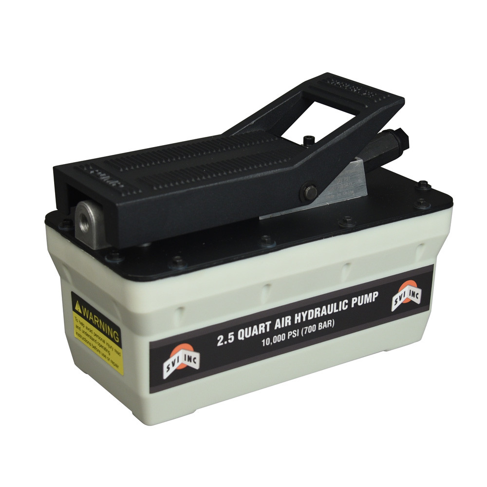 2.5 Quart Air / Hydraulic Pump, Plastic Reservoir - 10,000 PSI for Any