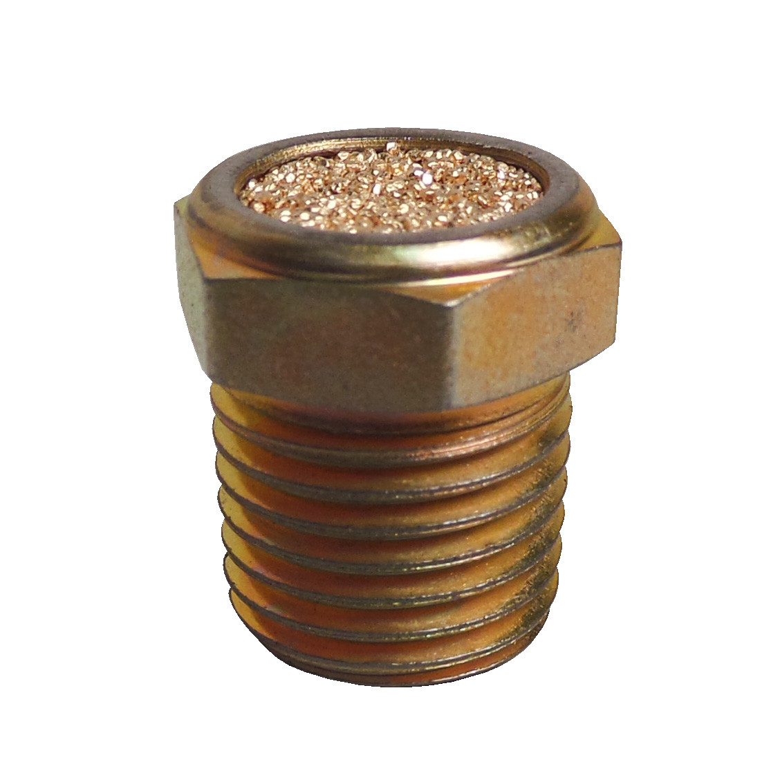 Porous Metal BreatherVentFilter 1/4" M NPT for Alwitco