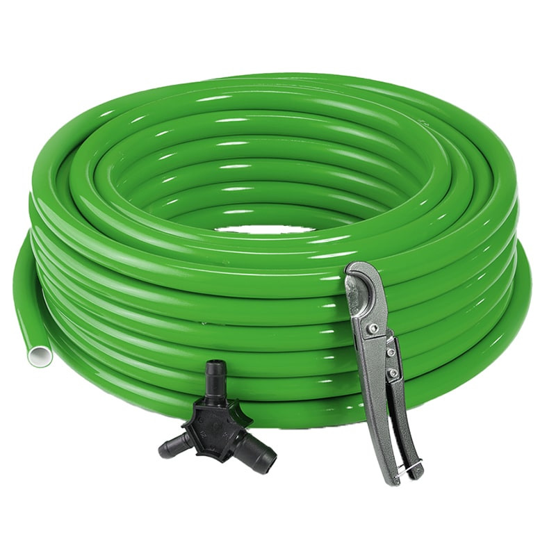 100' Green Tubing .63 OD x .50 ID w/Tools