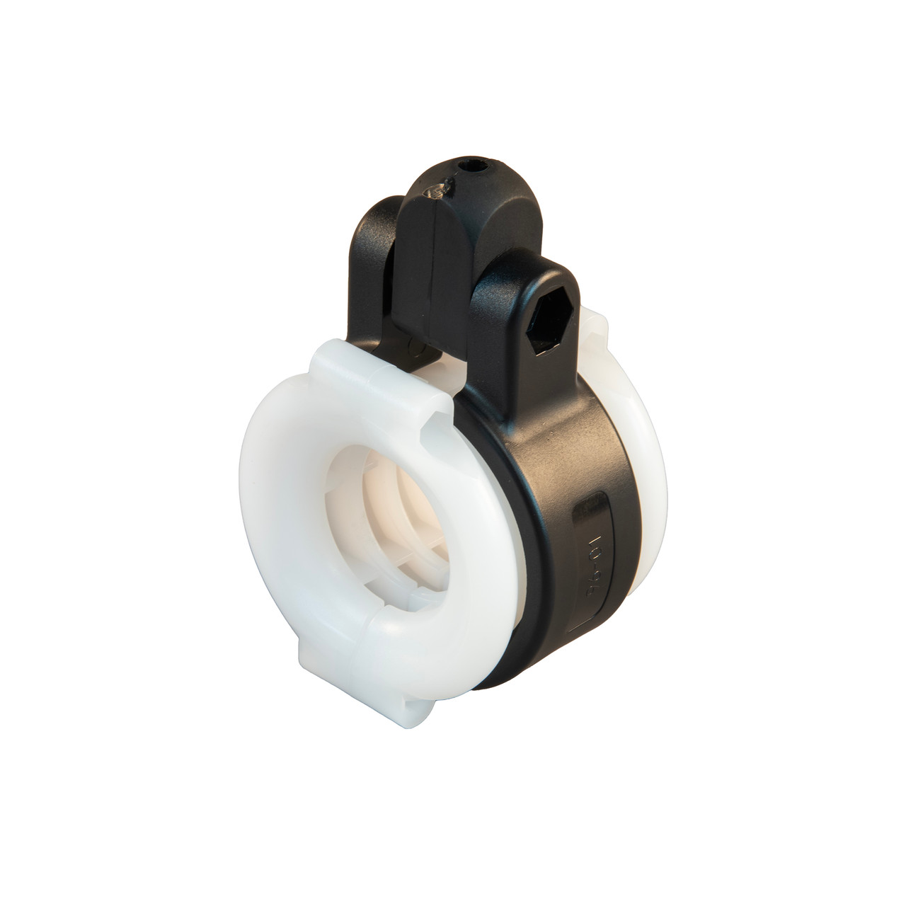 Clamp - Clamshell Style - White (29,0mm)