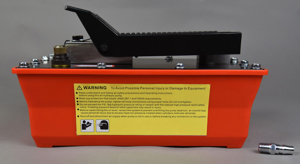 Air / Hydraulic Pump 10,000 PSI â€¢ 2.5 Quart