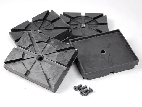 Rectangular Rubber Arm Pads for Wheeltronic (4-PACK)