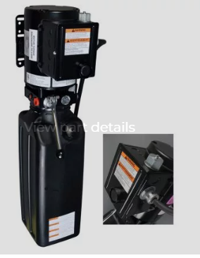 2175 psi / 150 bar 208-230 VAC, 2HP, 1PH, 3450 RPM 2.5CC/Rev