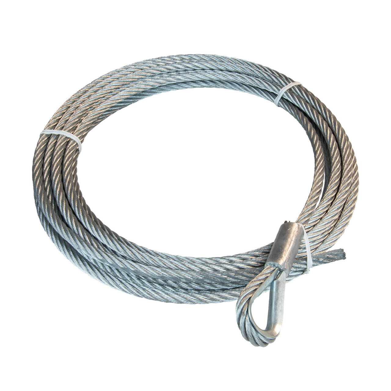 Winch Cable for 5000 #, 10 ft wide for Great Lakes 5000winch