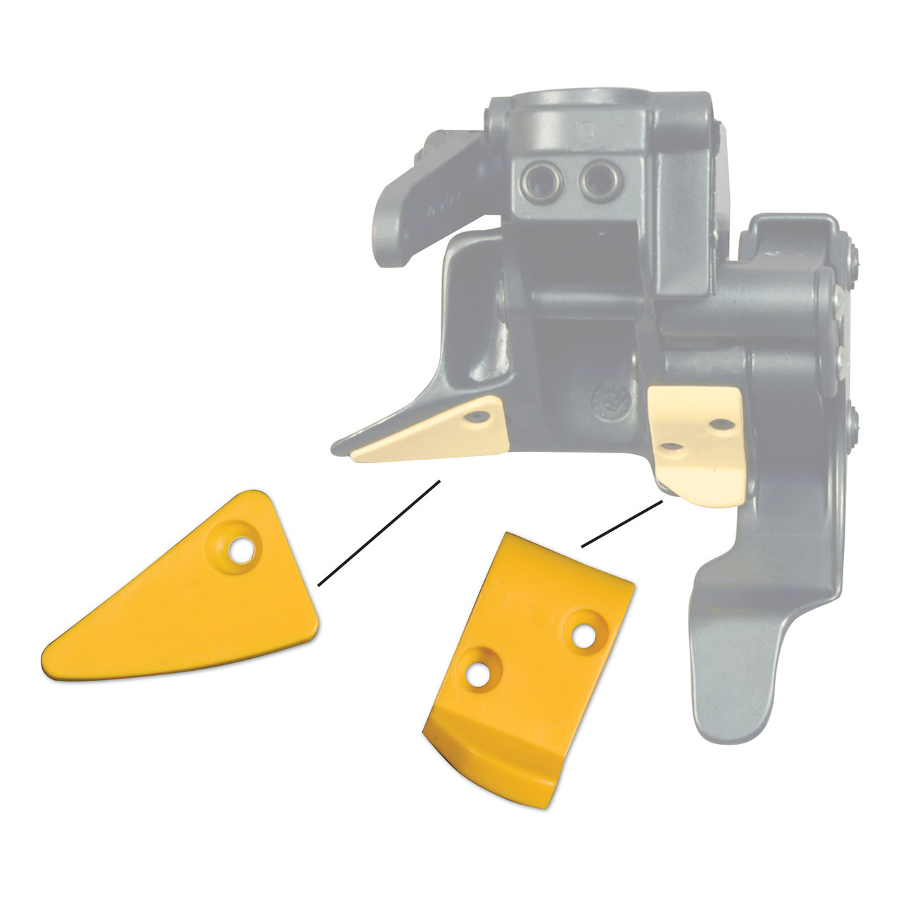 Plastic Insert 10 Pack Triangular