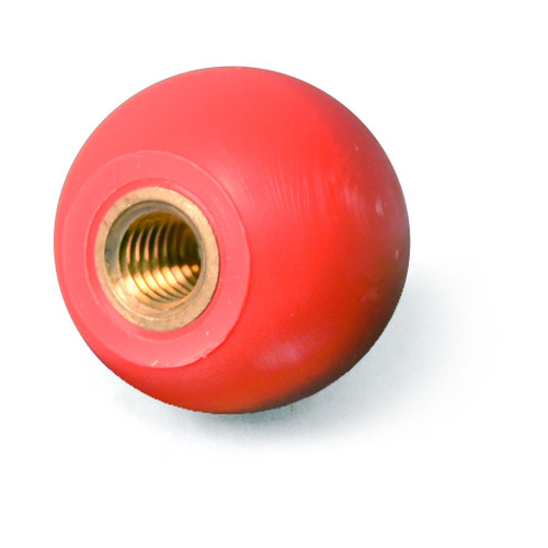 Red Ball for Rotary Lift Lock Release Handles (with 3/8 - 16 x 1/2