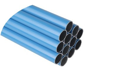 FASTPIPE 3"	BLUE ALUMINUM PIPE (19FT 2 INCH) EACH   80MM OD