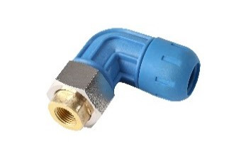 90 degree Reducing Elbow 1″ FastPipe x 3/4″ Female NPT