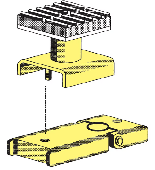 5″ Slip-Over Extension with Pad SPR