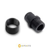 3/8-24 RH to 1/2-28 RH Thread Adapter