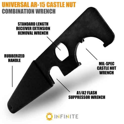 AR-15 Castle Nut Combination Wrench
