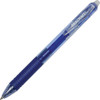 AbilityOne  SKILCRAFT Recycled Retractable Gel Pen - 0.7 mm Pen Point Size - Retractable - Blue Gel-based Ink - Transparent Barrel - 1 Dozen