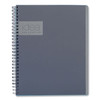 Idea Collective Professional Notebook, 1-Subject, Medium/College Rule, Gray Cover, (80) 9.5 x 6.62 Sheets