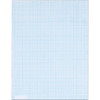 TOPS Graph Pad - 50 Sheets - Both Side Ruling Surface - 20 lb Basis Weight - Letter - 8 1/2" x 11" - White Paper - 1 / Pad