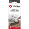 VELCRO&reg; Mountable Cable Sleeves - Cable Sleeve - Black - 2