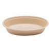 Fiber Bowls, Burrito Bowl, 24 oz, 8 x 5.3 x 1.6, Natural, Paper, 400/Carton