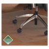 Ultimat Polycarbonate Rectangular Chair Mat for Hard Floor - 35" x 47" - Home, Office, Hardwood Floor, Floor, Hard Floor, Carpeted Floor - 47" Length x 35" Width x 75 mil Depth x 75 mil Thickness - Rectangular - Polycarbonate - Clear - 1Each - TAA Co