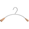Alba Stainless Coat Hanger - 18" Length - for Garment - Stainless Steel - 6 / Set