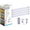 Bostitch Smart Under Cabinet Lighting Kit - Silver - 1 Each