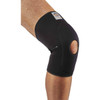 Ergodyne ProFlex 615 Knee Sleeve with Open Patella/Anterior Pad - Black - Neoprene, Spandex