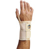 Ergodyne ProFlex 4010 Double Strap Wrist Support - Brown - Elastic