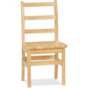 Jonti-Craft KYDZ Ladderback Chair - Maple - Solid Hardwood - 1 Each