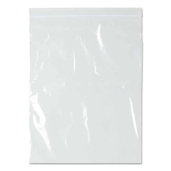 Zippit Resealable Bags, 2 mil, 10" x 13", Clear, 1,000/Carton