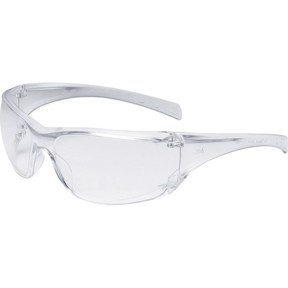 3M Virtua AP Safety Glasses - Ultraviolet Protection - Clear - Lightweight, Comfortable, Side Shield, Anti-fog, Wraparound Lens - 20 / Carton
