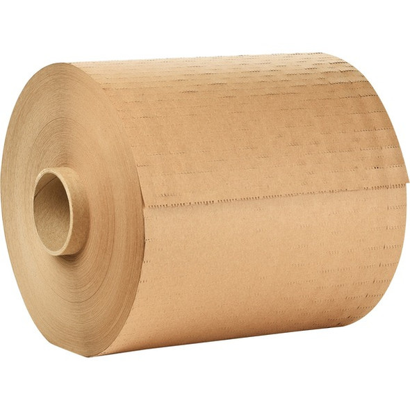 Scotch Cushion Lock Protective Wrap - 12" Width x 1000 ft Length - Recyclable, Easy Tear - Brown - 1Roll