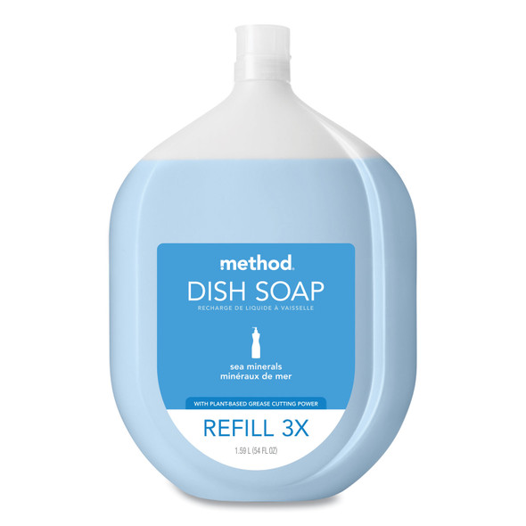 Dish Soap Refill Tub, Sea Minerals Scent, 54 oz Tub