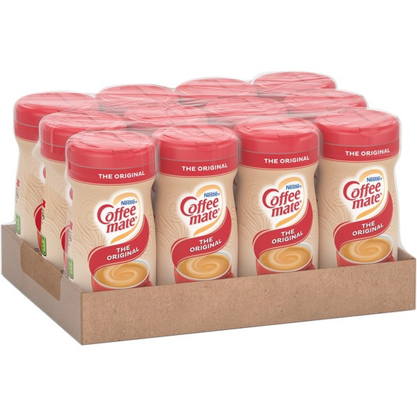 Coffee mate Original Gluten-Free Powdered Creamer - Original Flavor - 11 oz Canister - 12 / Carton - 1860 Serving