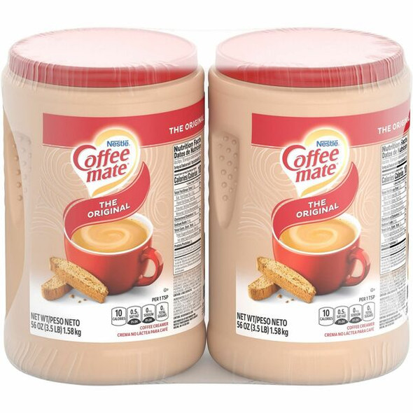 Coffee mate Original Creamer - Original Flavor - 3.50 lb (56 oz) - 2/Pack
