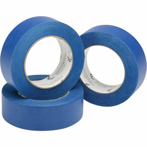AbilityOne  SKILCRAFT 7510-01-531-4863 Painters Masking Tape - 60 yd Length x 2" Width - 5.70 mil - Crepe Paper Backing - For Paint Masking - 1 / Roll - Blue