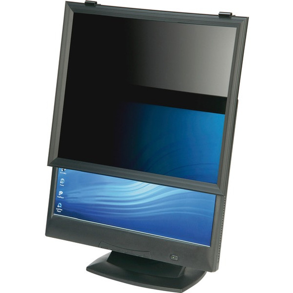 AbilityOne  SKILCRAFT Standard Screen Privacy Filter Black - For 19" Monitor - 1 Pack