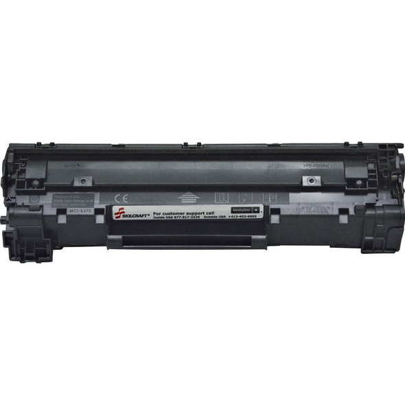 AbilityOne  SKILCRAFT Remanufactured Laser Toner Cartridge - Alternative for HP CF280X, CF80X - Black - 1 Each - 6900 Pages