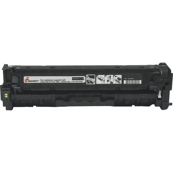 SKILCRAFT Remanufactured Laser Toner Cartridge - Alternative for HP (CE400A) - Black - 1 Each - 5500 Pages