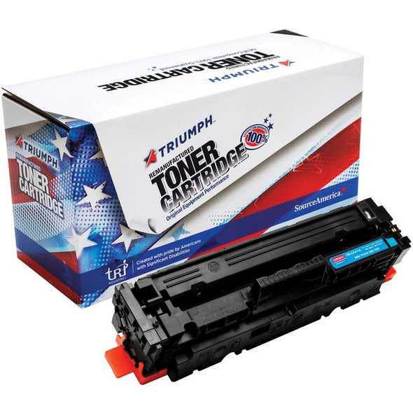 AbilityOne  SKILCRAFT Remanufactured Laser Toner Cartridge - Alternative for HP 410A - Cyan - 1 Each - 2300 Pages