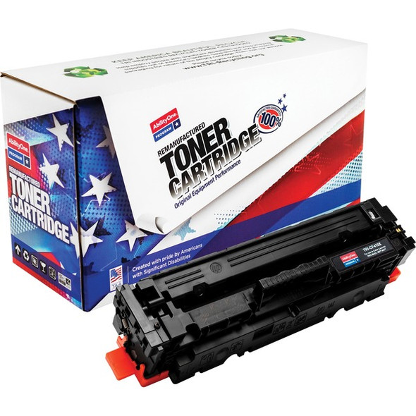 AbilityOne  SKILCRAFT Remanufactured Laser Toner Cartridge - Alternative for HP 410A, 410X - Black - 1 Each - 6500