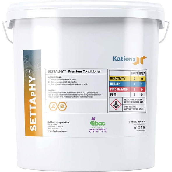 AbilityOne  SKILCRAFT SETTApHY Flocculant Wastewater Treatment - 1 Each - White