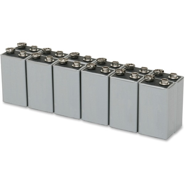 SKILCRAFT 9-Volt Battery - For Multipurpose - 9 V DC - 12 / Pack