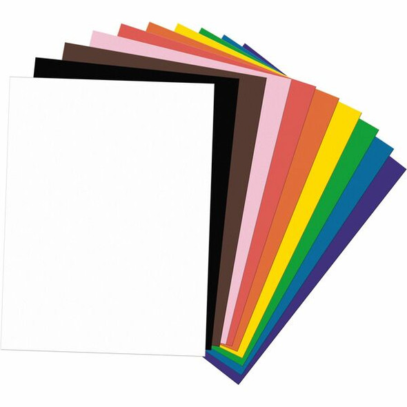 Tru-Ray Construction Paper Combo Case - Project - 12" , 18"Height x 9" , x 12"Width746 lb Basis Weight - 1 / Kit - Assorted