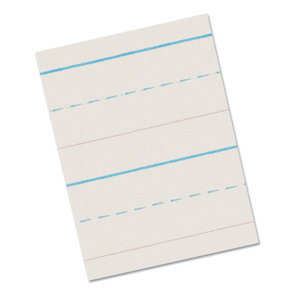Multi-Program Handwriting Paper, 30 lb Bond Weight, 5/8" Long Rule, Two-Sided, 8.5 x 11, 500/Pack