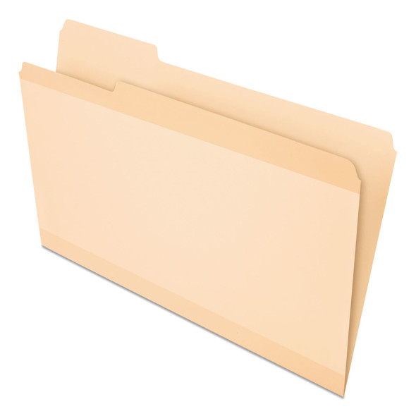 Manila File Folders, 1/3-Cut Tabs: Left Position, Legal Size, 0.75" Expansion, Manila, 24/Pack