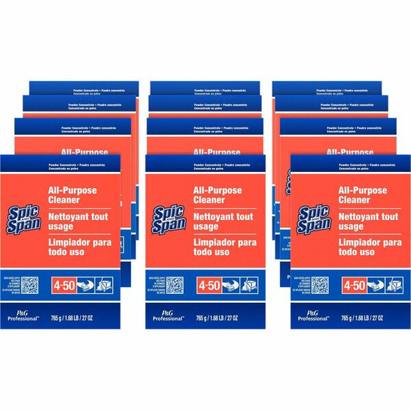 Spic and Span All-Purpose Cleaner - 27 oz (1.69 lb)Box - 12 / Carton - Orange