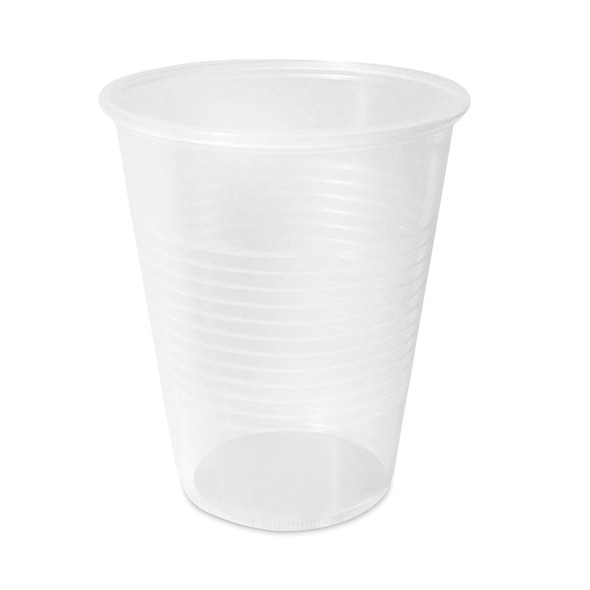 Plastic Cold Cups, 12 oz, Translucent, 1,000/Carton